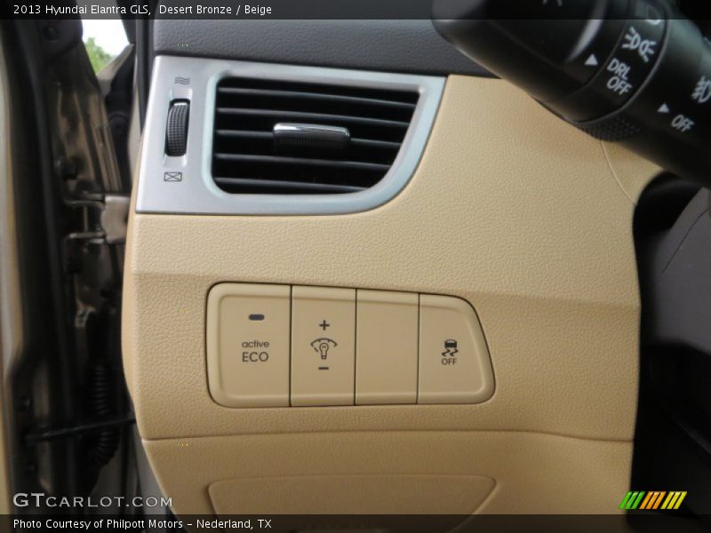 Desert Bronze / Beige 2013 Hyundai Elantra GLS