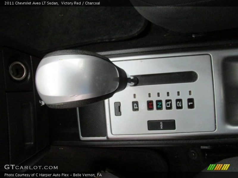 Victory Red / Charcoal 2011 Chevrolet Aveo LT Sedan