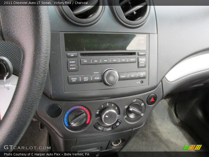 Victory Red / Charcoal 2011 Chevrolet Aveo LT Sedan