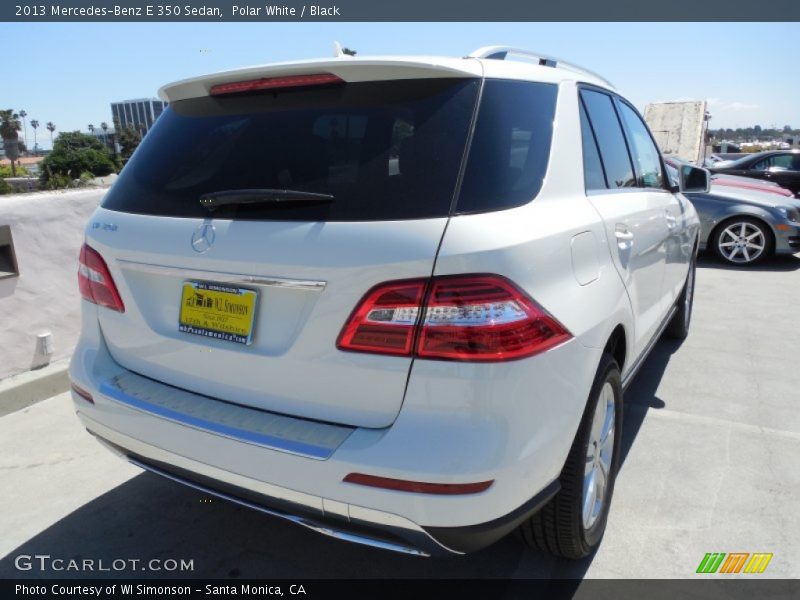 Polar White / Black 2013 Mercedes-Benz E 350 Sedan