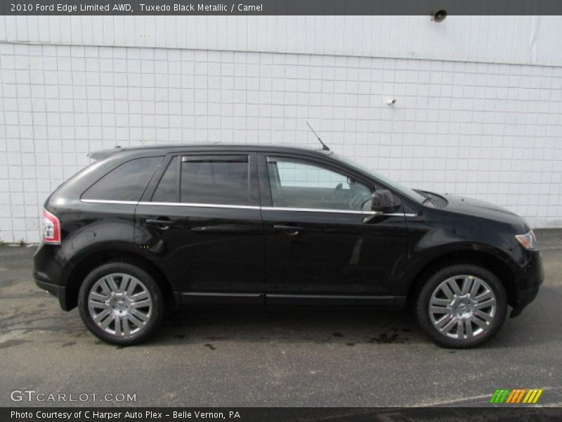 Tuxedo Black Metallic / Camel 2010 Ford Edge Limited AWD