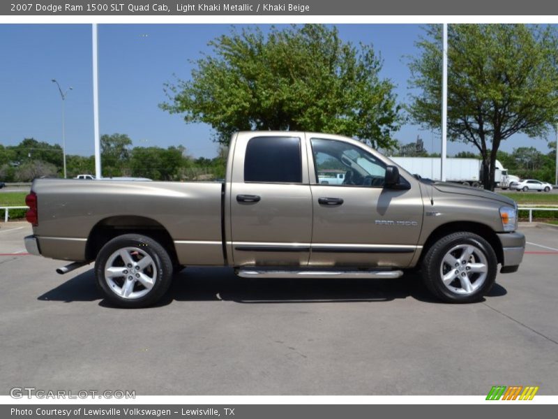  2007 Ram 1500 SLT Quad Cab Light Khaki Metallic