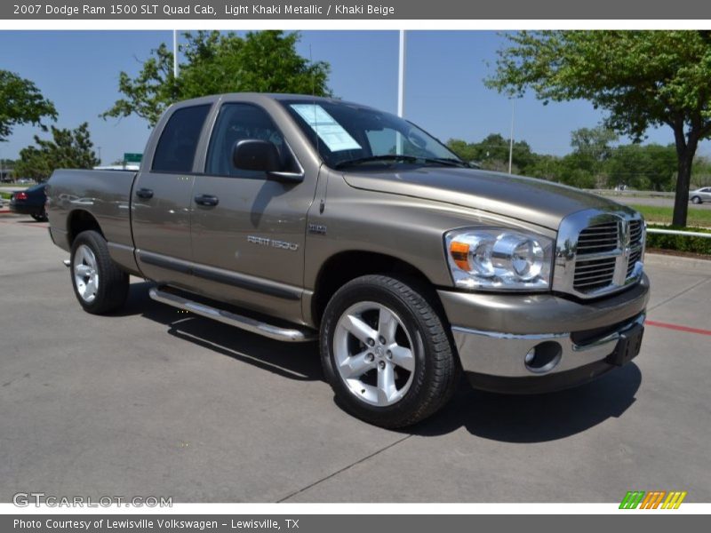 Front 3/4 View of 2007 Ram 1500 SLT Quad Cab