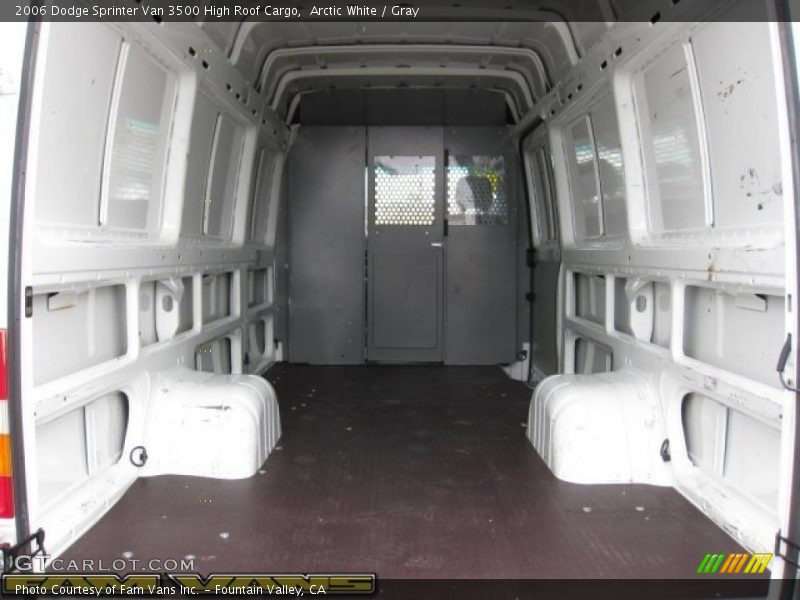 Arctic White / Gray 2006 Dodge Sprinter Van 3500 High Roof Cargo