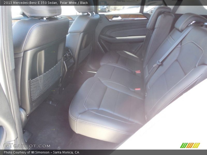 Polar White / Black 2013 Mercedes-Benz E 350 Sedan