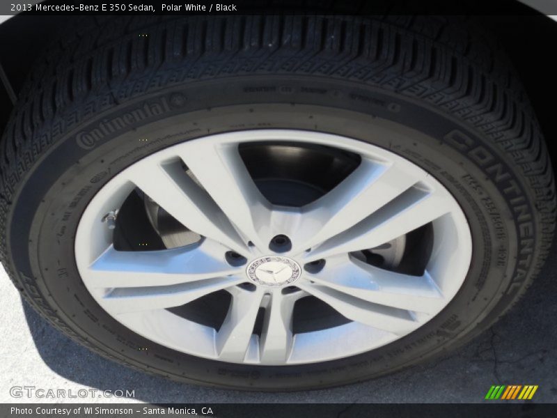 Polar White / Black 2013 Mercedes-Benz E 350 Sedan