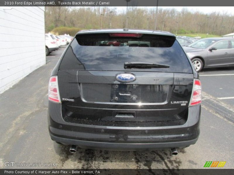 Tuxedo Black Metallic / Camel 2010 Ford Edge Limited AWD