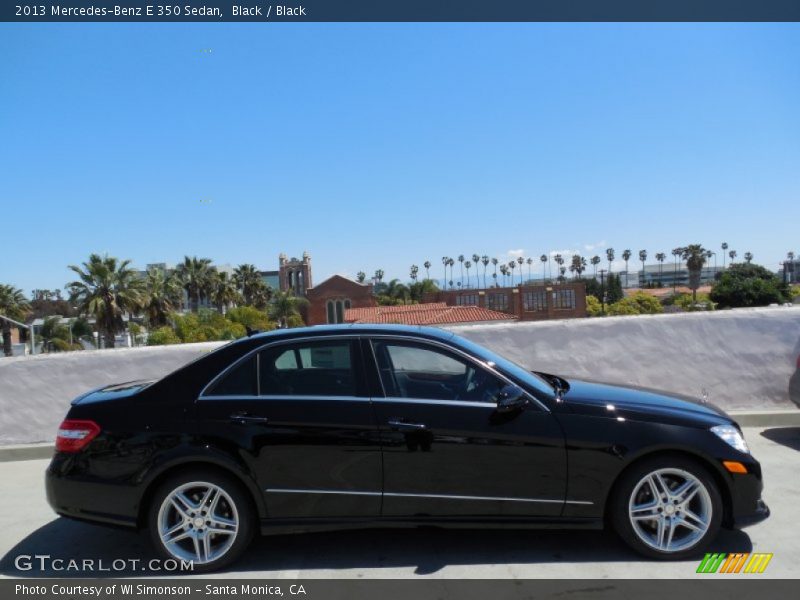 Black / Black 2013 Mercedes-Benz E 350 Sedan
