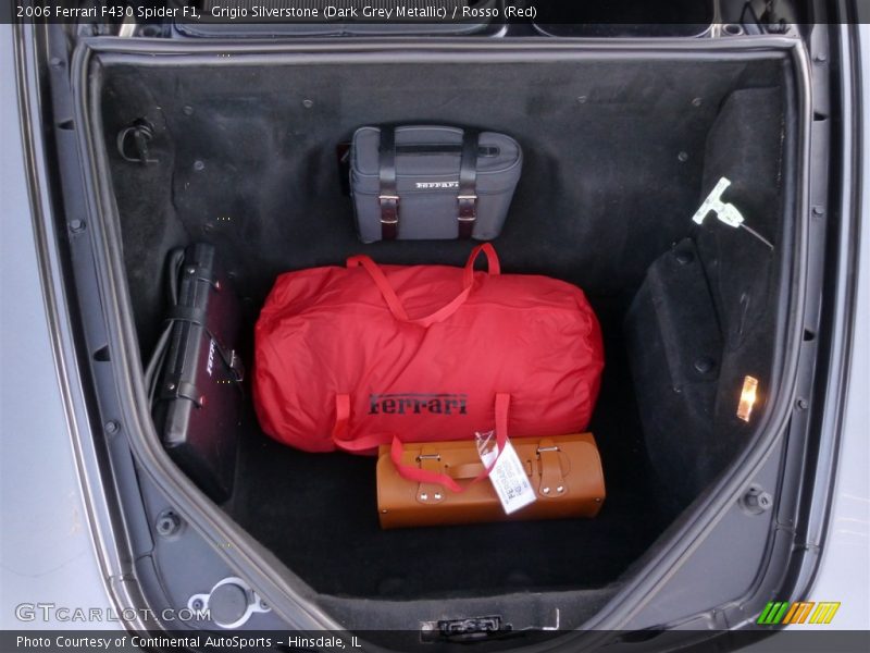  2006 F430 Spider F1 Trunk