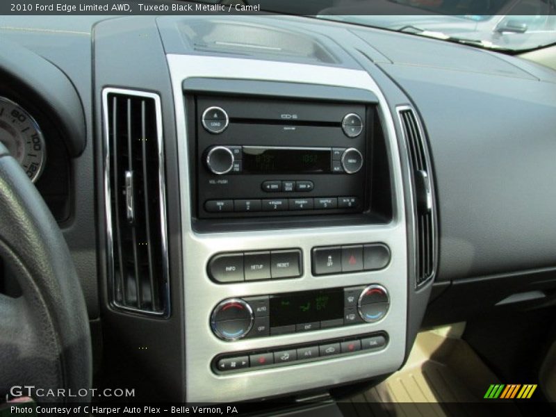 Tuxedo Black Metallic / Camel 2010 Ford Edge Limited AWD