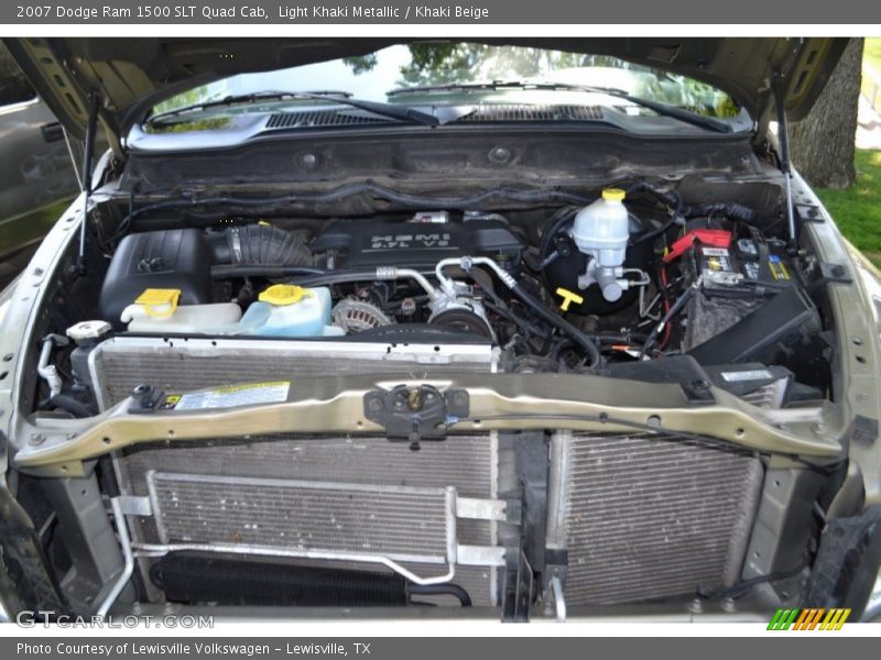 Light Khaki Metallic / Khaki Beige 2007 Dodge Ram 1500 SLT Quad Cab