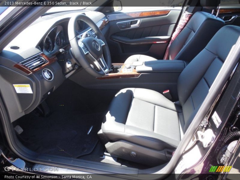 Black / Black 2013 Mercedes-Benz E 350 Sedan