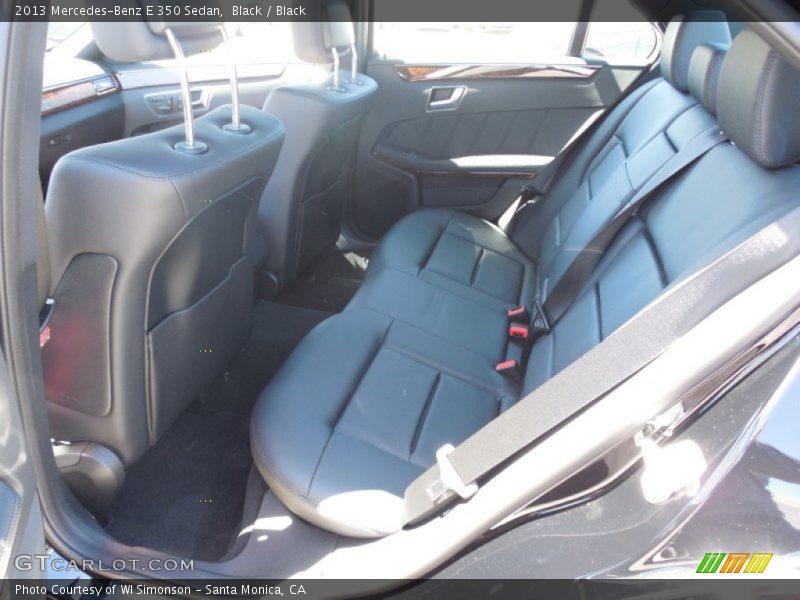 Black / Black 2013 Mercedes-Benz E 350 Sedan