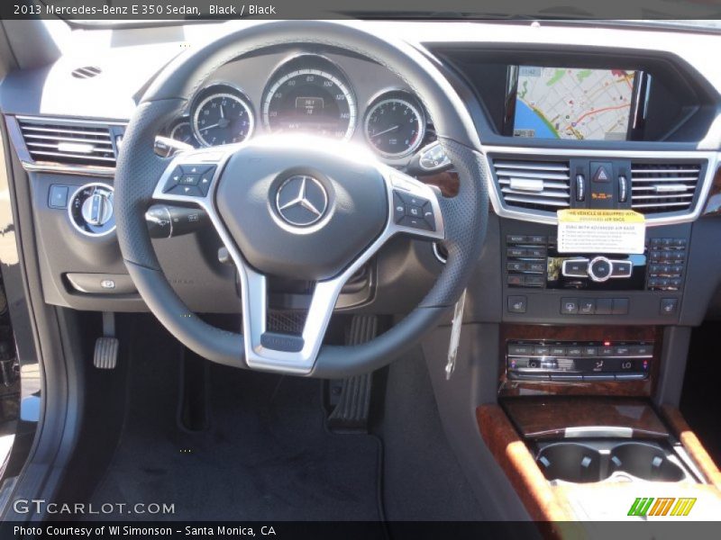 Black / Black 2013 Mercedes-Benz E 350 Sedan