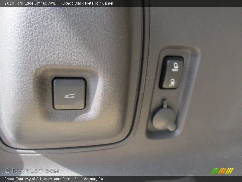 Tuxedo Black Metallic / Camel 2010 Ford Edge Limited AWD