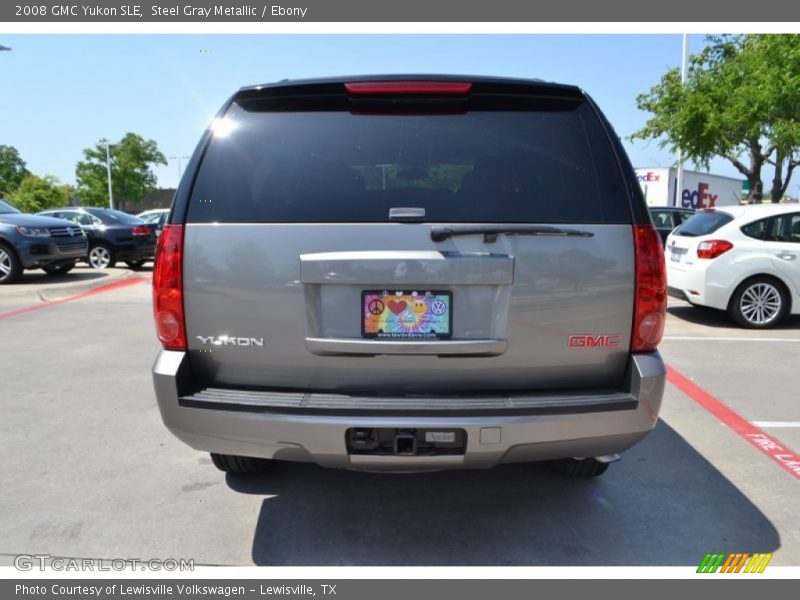 Steel Gray Metallic / Ebony 2008 GMC Yukon SLE