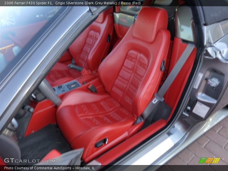 Front Seat of 2006 F430 Spider F1