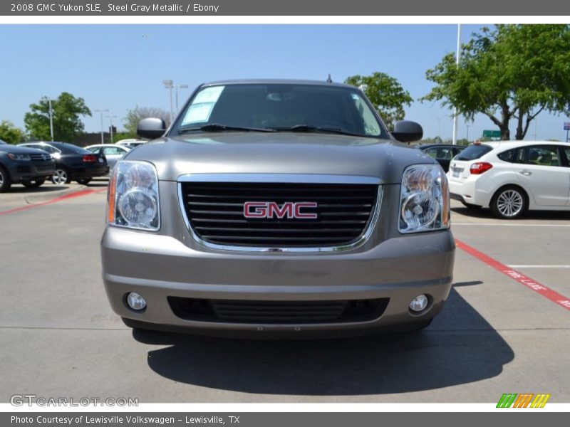 Steel Gray Metallic / Ebony 2008 GMC Yukon SLE