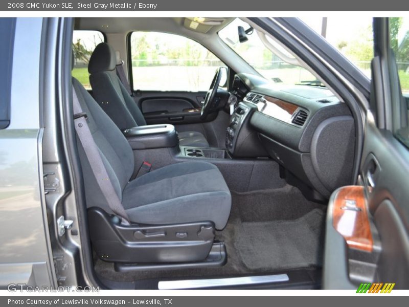 Steel Gray Metallic / Ebony 2008 GMC Yukon SLE