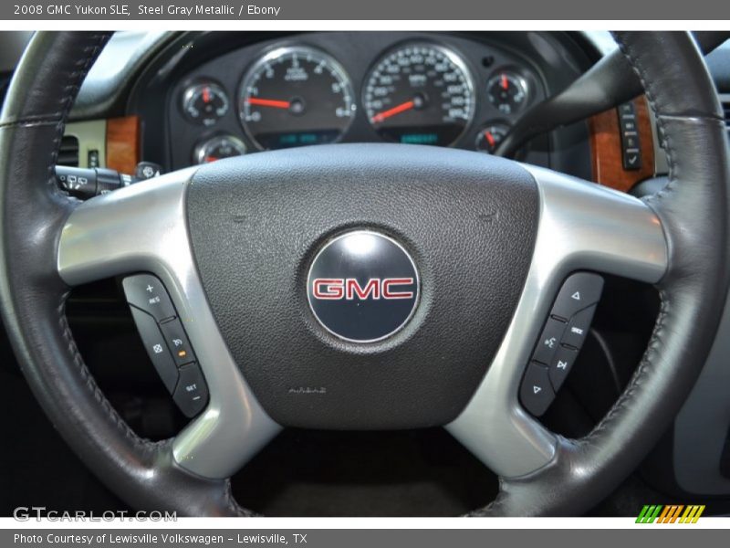 Steel Gray Metallic / Ebony 2008 GMC Yukon SLE