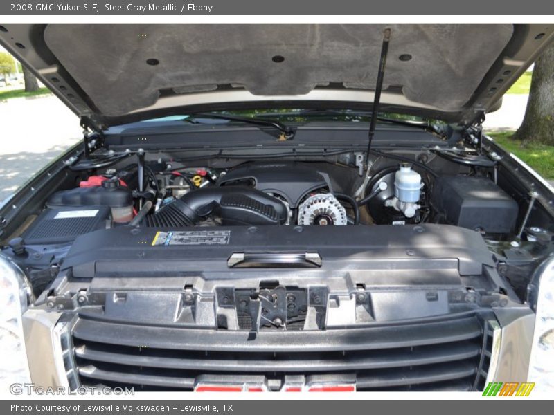 Steel Gray Metallic / Ebony 2008 GMC Yukon SLE