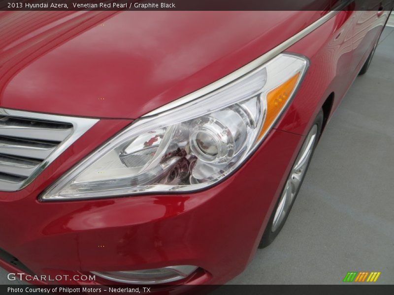 Venetian Red Pearl / Graphite Black 2013 Hyundai Azera