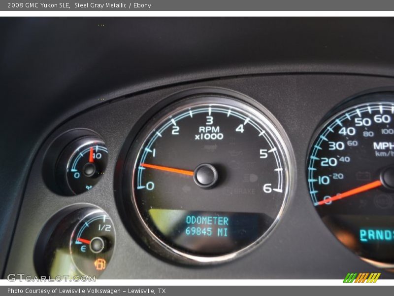 Steel Gray Metallic / Ebony 2008 GMC Yukon SLE