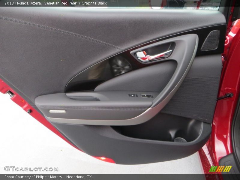 Venetian Red Pearl / Graphite Black 2013 Hyundai Azera