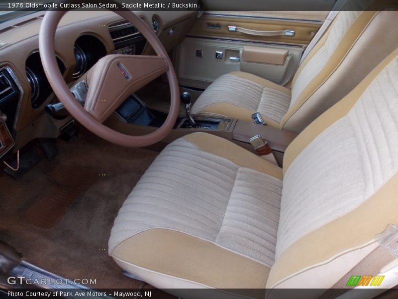  1976 Cutlass Salon Sedan Buckskin Interior