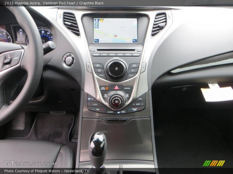 Venetian Red Pearl / Graphite Black 2013 Hyundai Azera