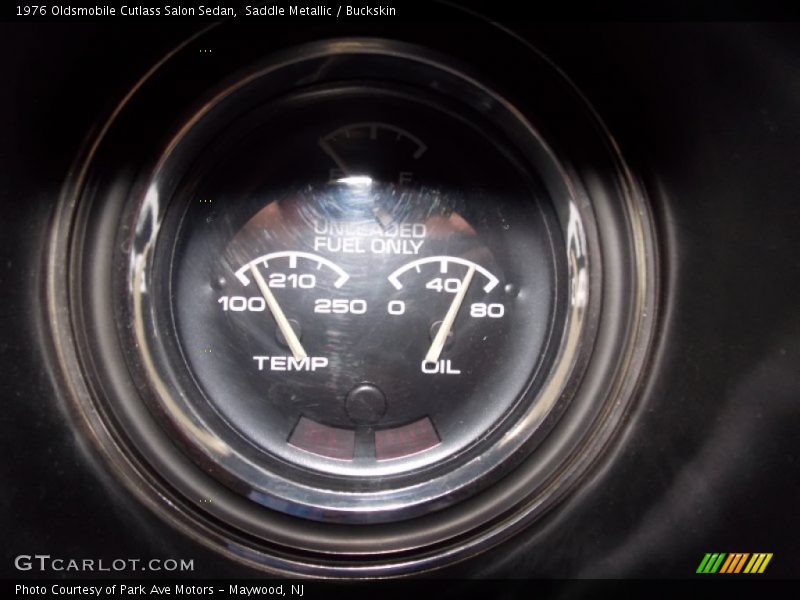  1976 Cutlass Salon Sedan Salon Sedan Gauges