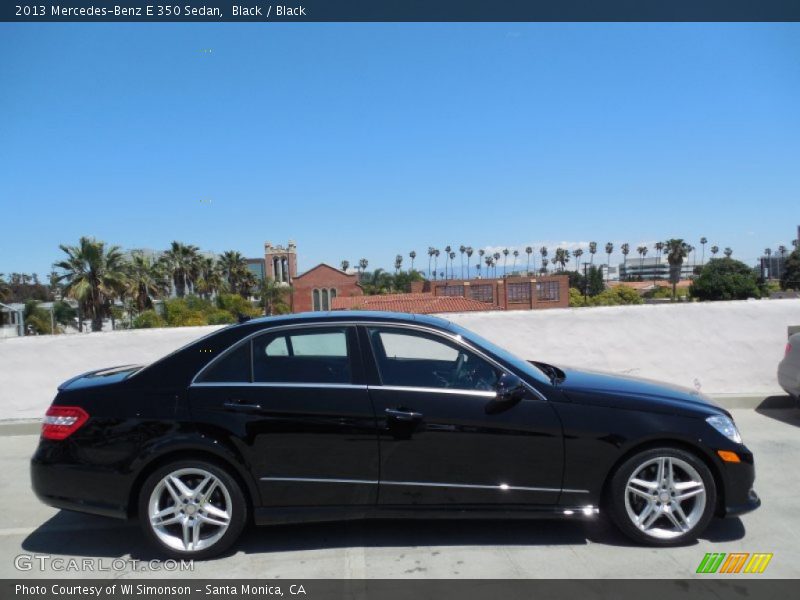 Black / Black 2013 Mercedes-Benz E 350 Sedan