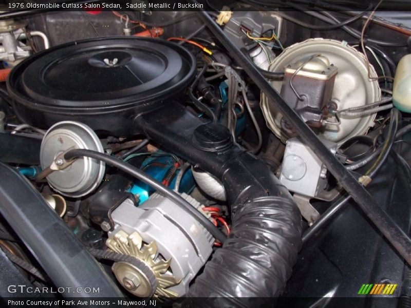  1976 Cutlass Salon Sedan Engine - 5.7 Liter OHV 16-Valve V8