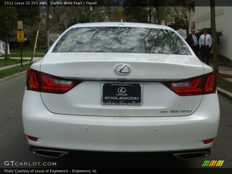 Starfire White Pearl / Flaxen 2013 Lexus GS 350 AWD