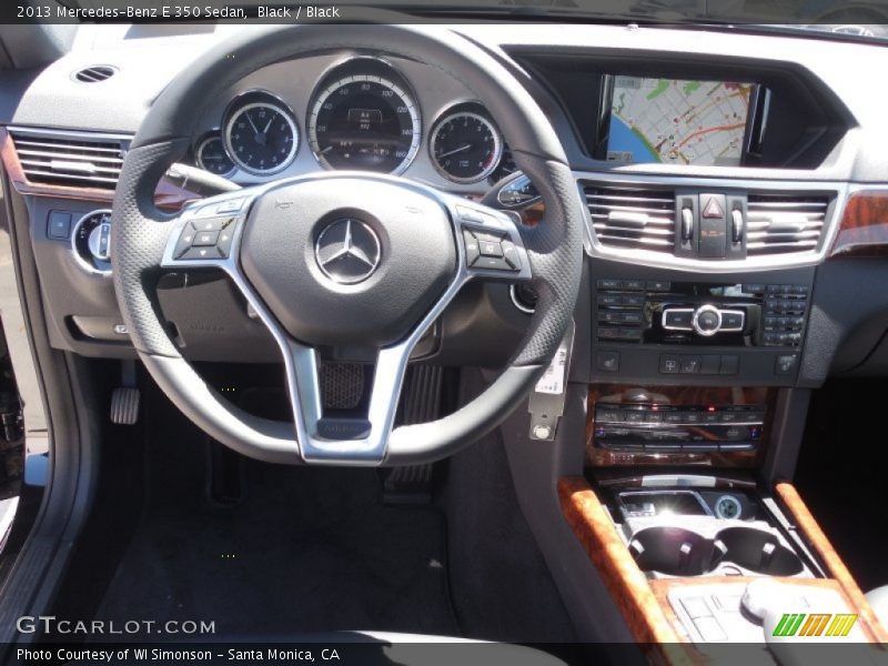 Black / Black 2013 Mercedes-Benz E 350 Sedan