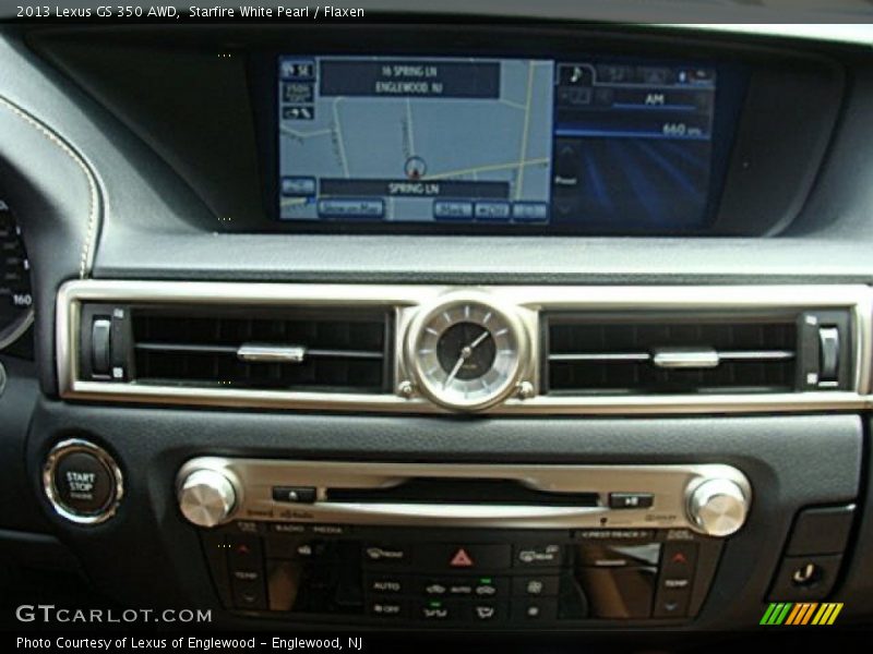 Starfire White Pearl / Flaxen 2013 Lexus GS 350 AWD