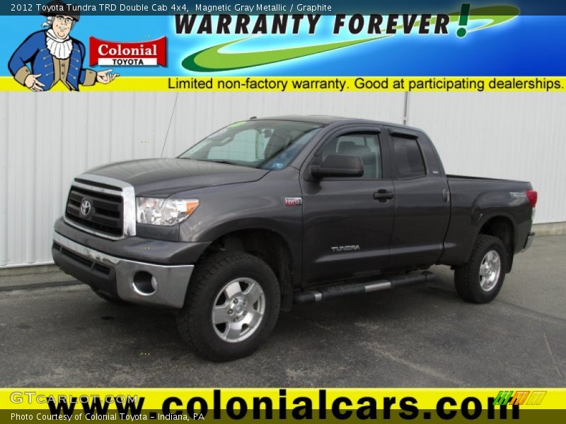 Magnetic Gray Metallic / Graphite 2012 Toyota Tundra TRD Double Cab 4x4