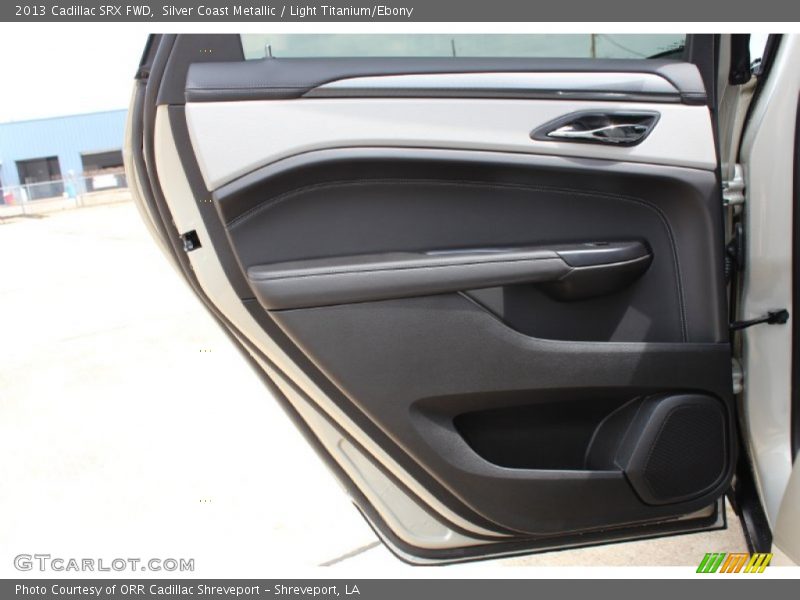 Silver Coast Metallic / Light Titanium/Ebony 2013 Cadillac SRX FWD