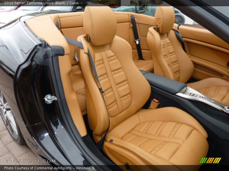 Front Seat of 2010 California 