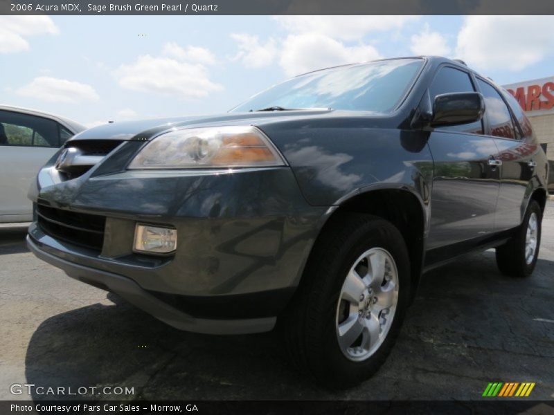 Sage Brush Green Pearl / Quartz 2006 Acura MDX