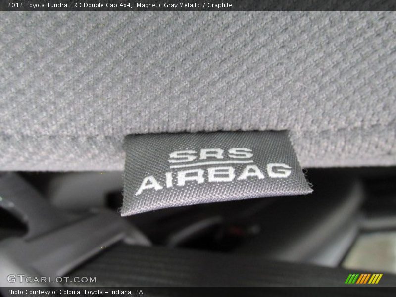 Magnetic Gray Metallic / Graphite 2012 Toyota Tundra TRD Double Cab 4x4