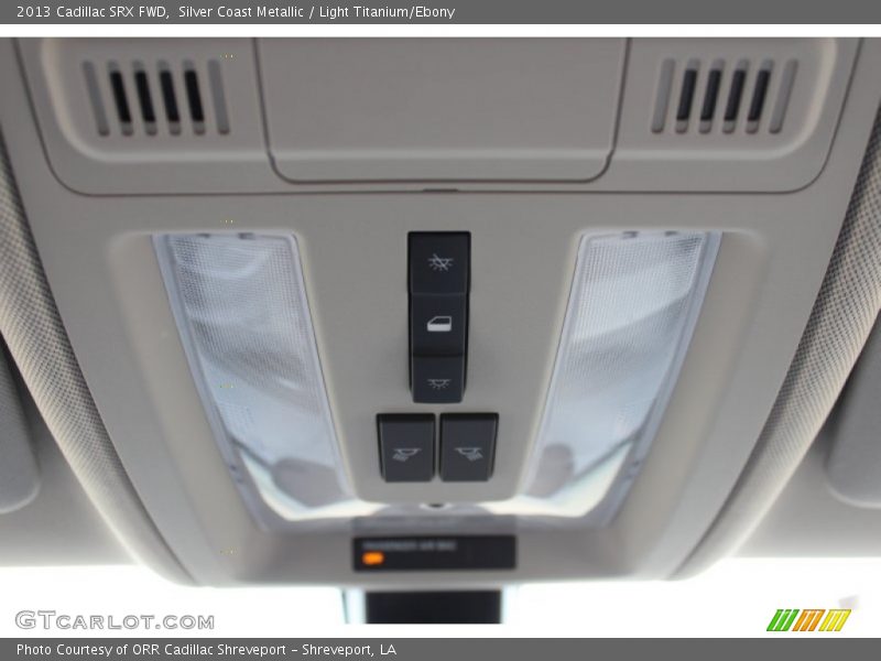 Silver Coast Metallic / Light Titanium/Ebony 2013 Cadillac SRX FWD