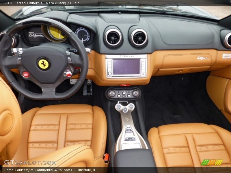 Dashboard of 2010 California 