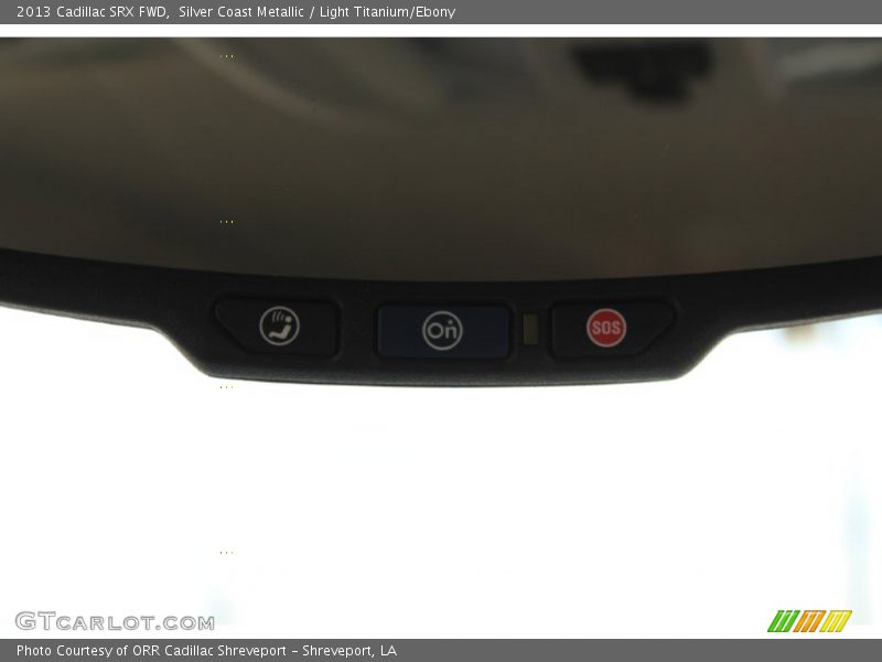 Silver Coast Metallic / Light Titanium/Ebony 2013 Cadillac SRX FWD