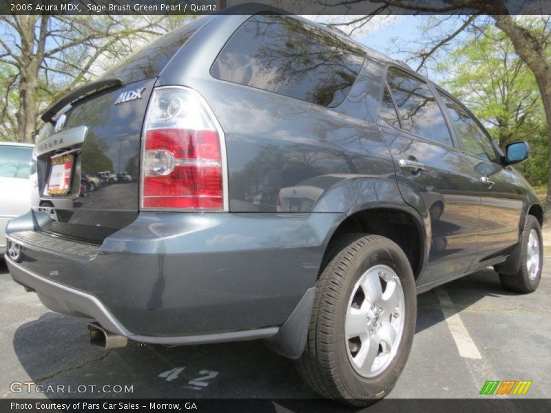 Sage Brush Green Pearl / Quartz 2006 Acura MDX