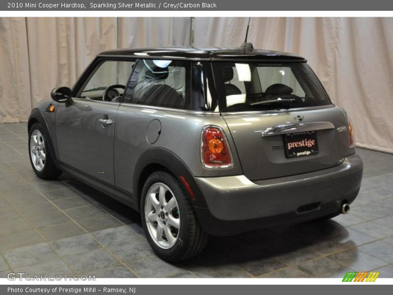 Sparkling Silver Metallic / Grey/Carbon Black 2010 Mini Cooper Hardtop