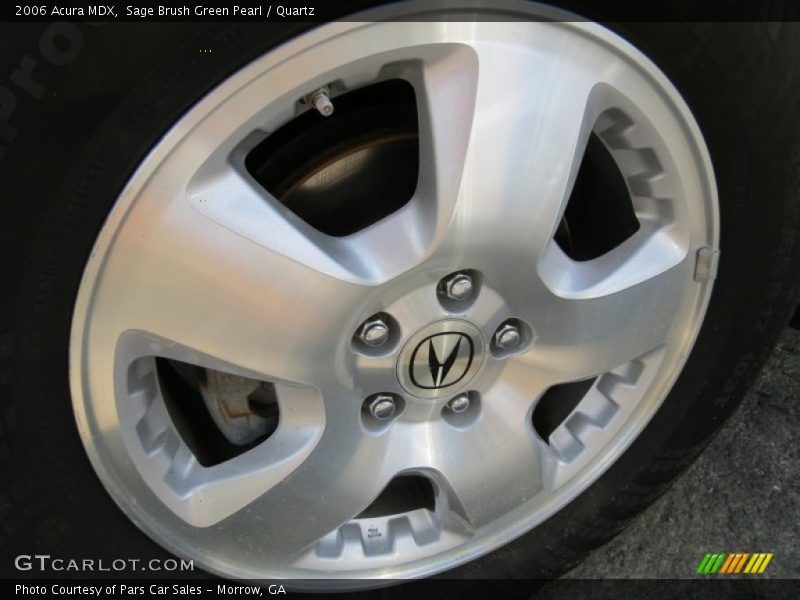 Sage Brush Green Pearl / Quartz 2006 Acura MDX