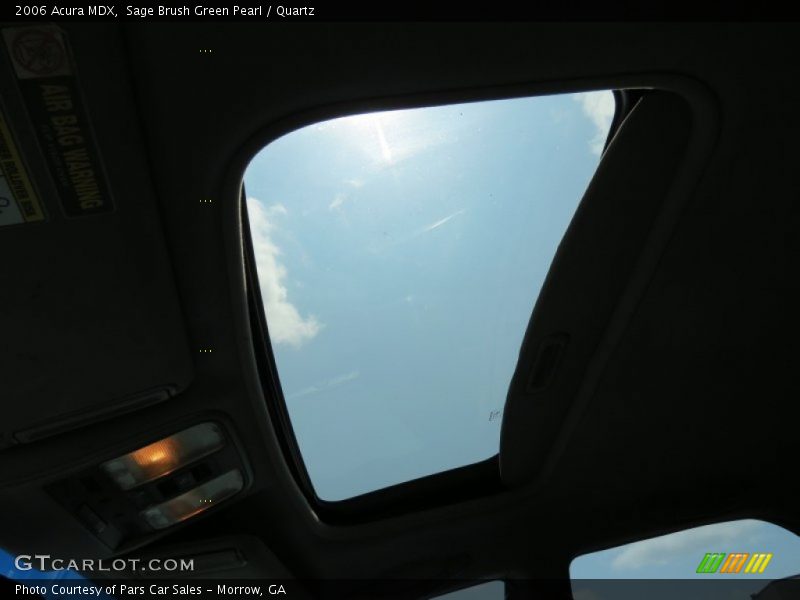 Sage Brush Green Pearl / Quartz 2006 Acura MDX
