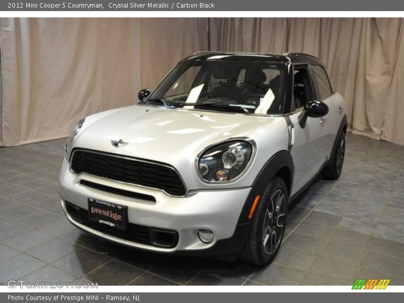 Crystal Silver Metallic / Carbon Black 2012 Mini Cooper S Countryman