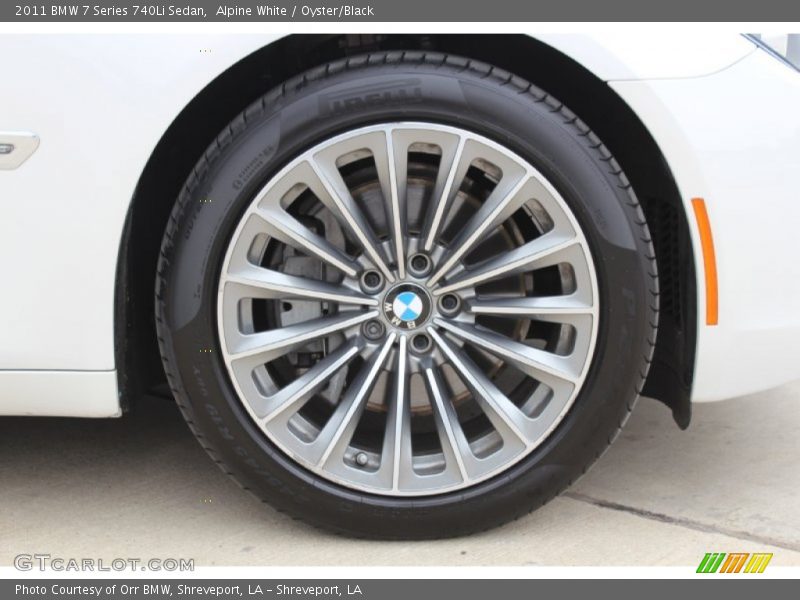  2011 7 Series 740Li Sedan Wheel